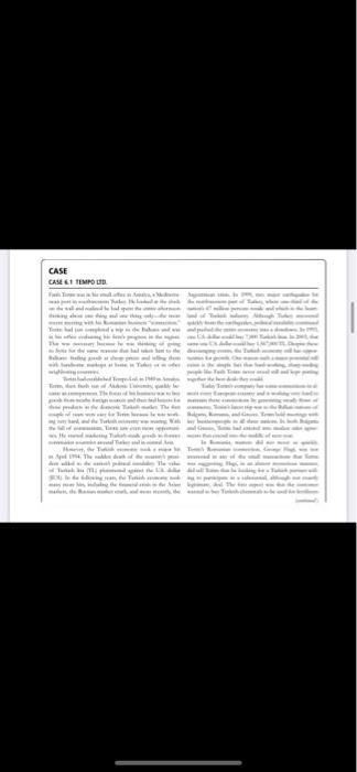 Wulin -- www He C QUESTIONS CASE CASE & TEMPOUR -