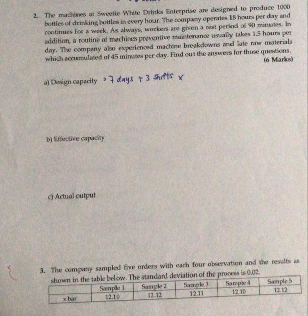 question 3 only. hi please answer with work 2.