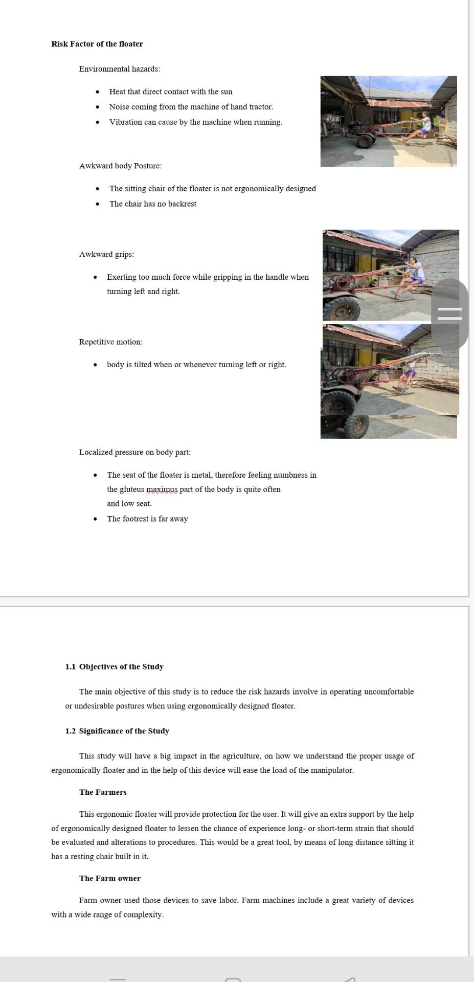 Conclusion about our term project "Ergonomically