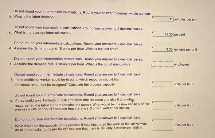 a through h please! PA 4-2 (Algo) Consider a