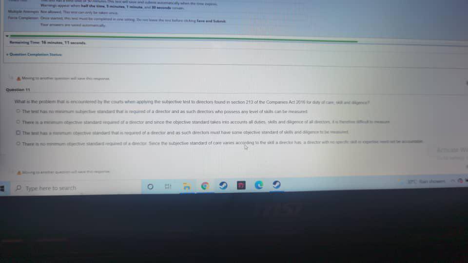 company law We any Thereve 16 min 11 seconds One