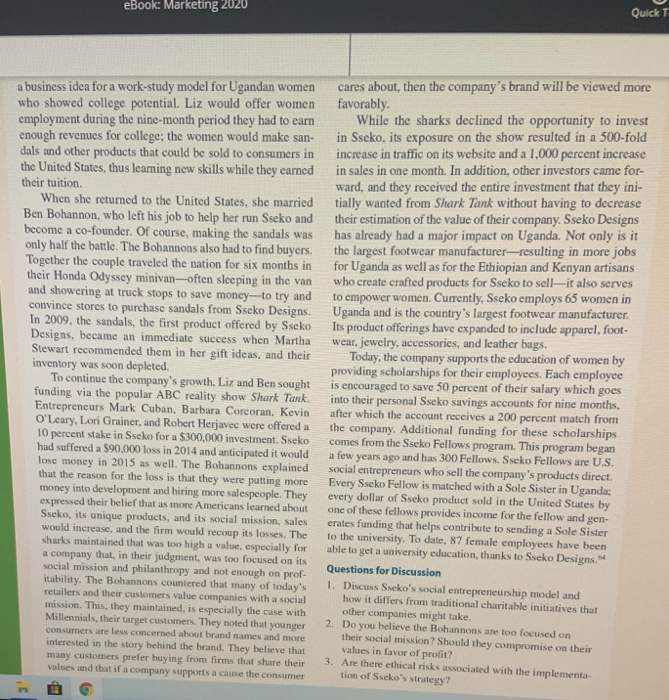 eBook Marketing 2020 Quick To a business idea for