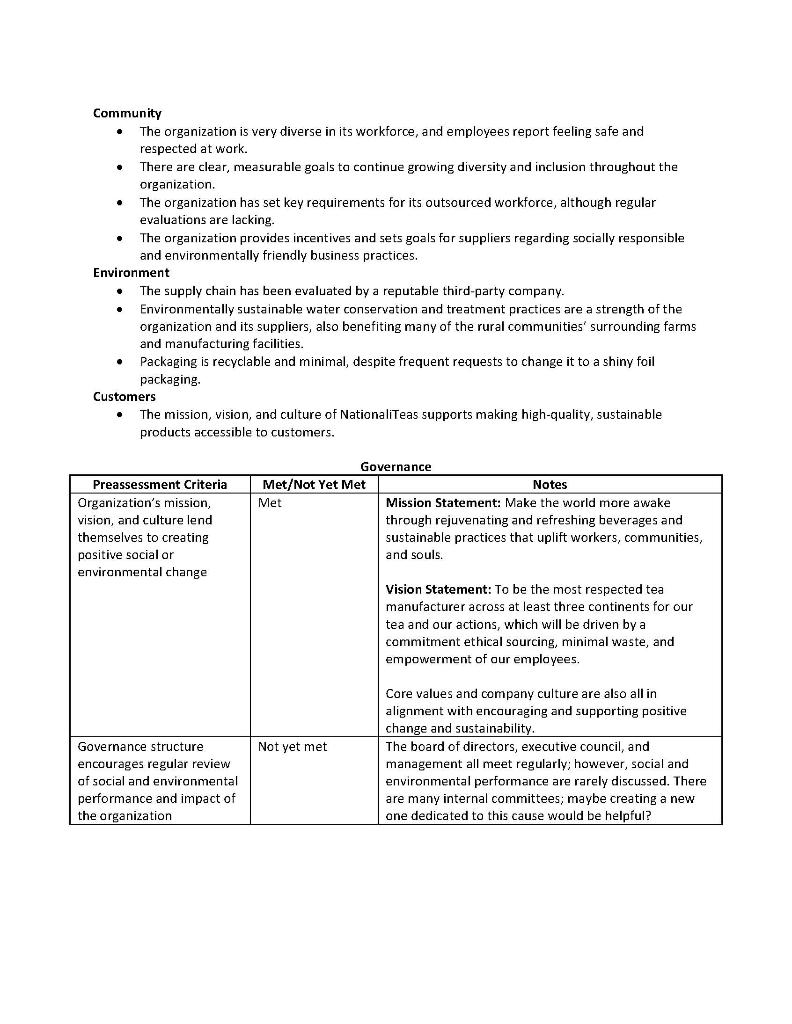 Part Two: Operational Recommendations : Read
