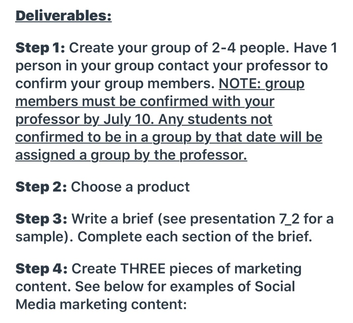 question 3 presentation BUSN 10102 ASSIGNMENT # 3