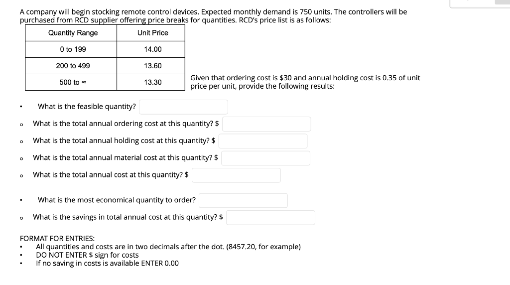 A company will begin stocking remote control