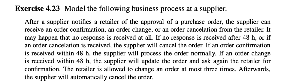 please use Bizagi modler to complete this