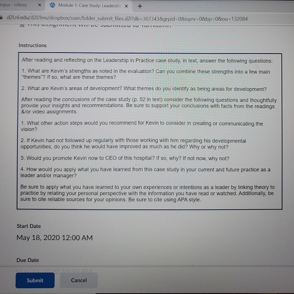 mpus - Liferay X Module 1: Case Study: Leadershx