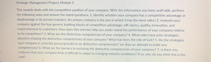 For Apple Inc. Strategic Management Project