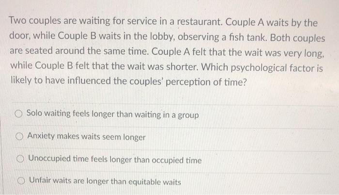 To reduce waiting time by actively managing