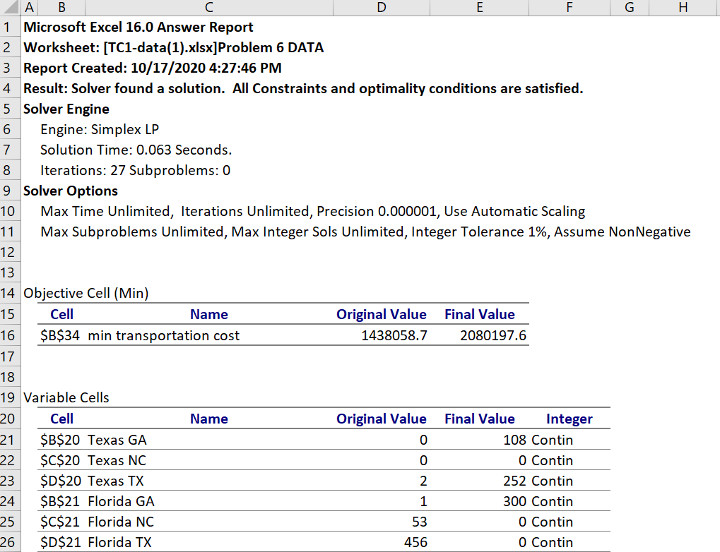 PLEASE only answer questions 7a and 7b at the TOP