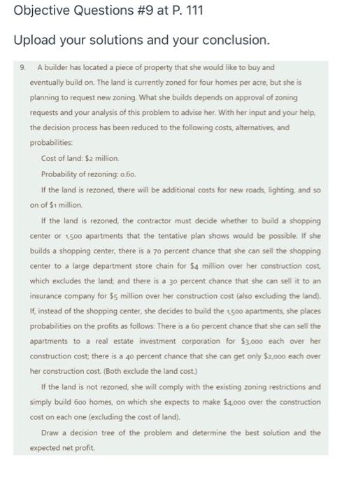 please draw a decision tree in excel and