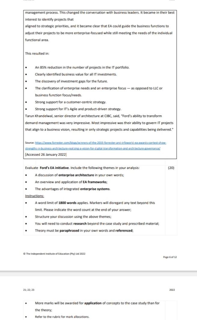 Question 2 (Marks: 20) Consider the following