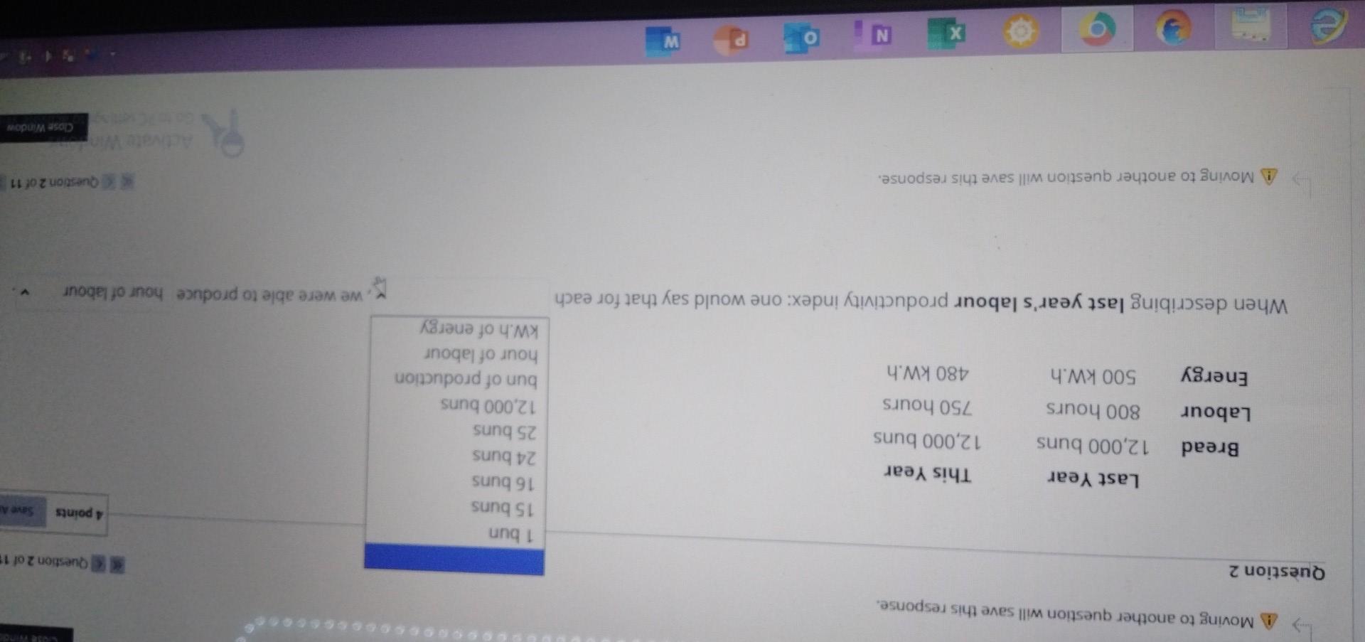 A Moving to another question will save this