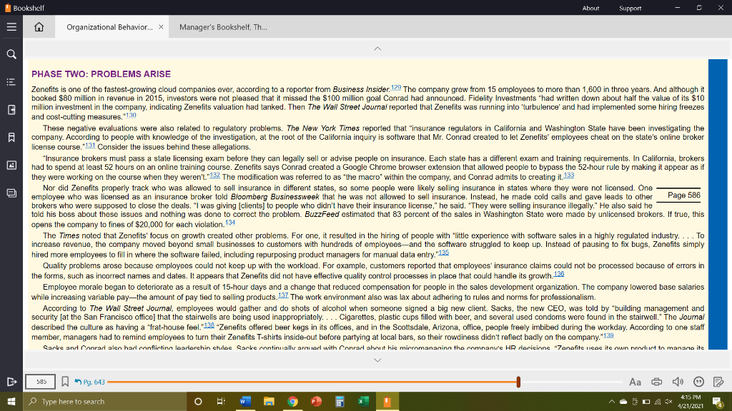 APPLY THE 3-STEP PROBLEM-SOLVING APPROACH TO OB
