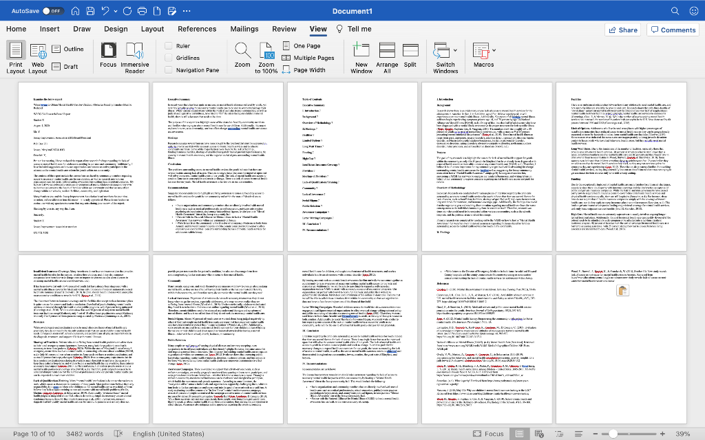 In Sample Papers and Writing Assignment