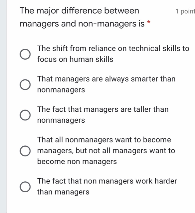 TYPE THE ANSWER A manager who is not a good