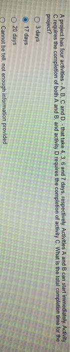 How many paths are in this network diagram? A(2)