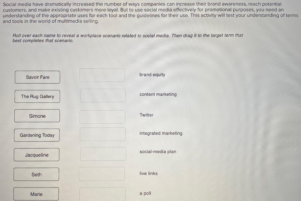 Social media have dramatically increased the