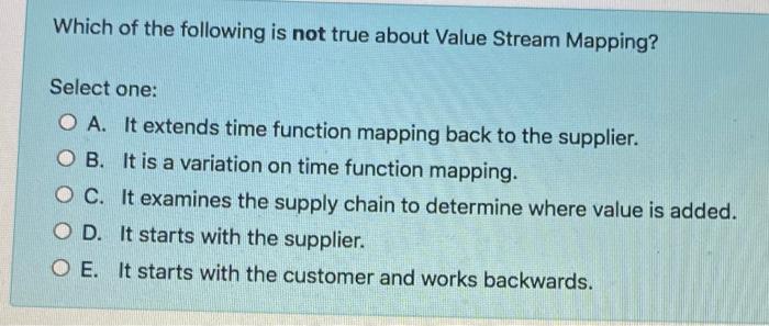 Which of the following is not true about Value