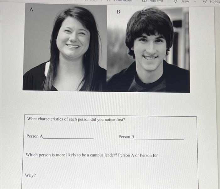 Physical Appearances Worksheet Read the physical