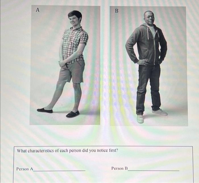 Physical Appearances Worksheet Read the physical