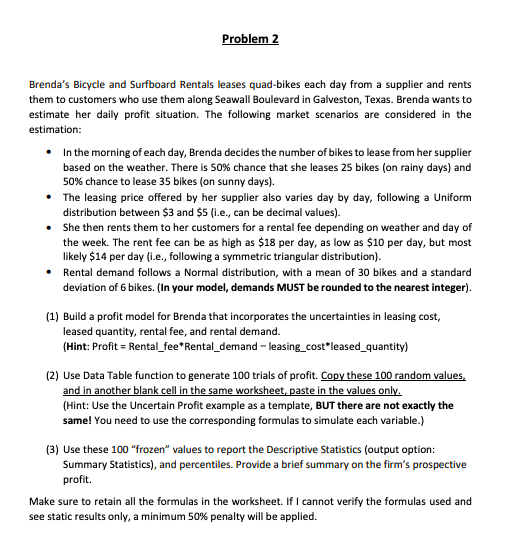 Please do the question in excel if not then the