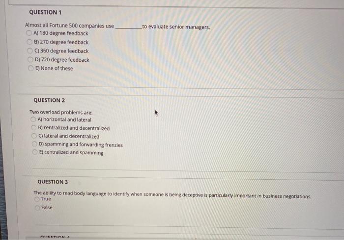 help please asap to evaluate senior managers.
