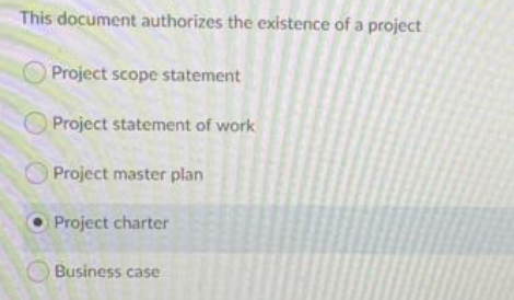 Question 1 Question 2 Which document describes