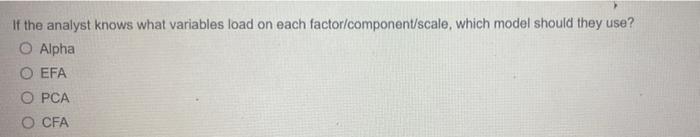 needing help, thanks! If the analyst knows what