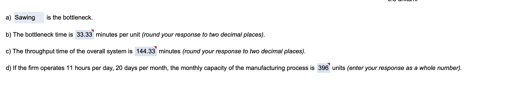 A production process at Kenneth Day Manufacturing