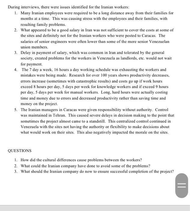 CASE STUDY - Iranian Company Working in Venezuela