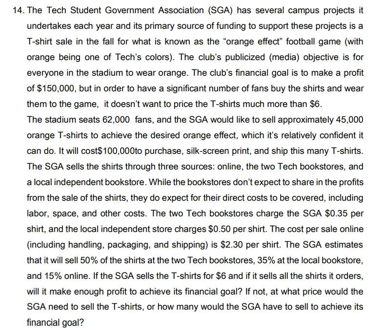 I NEED THE SOLUTIONS TO THE ANSWER!!! 14. The