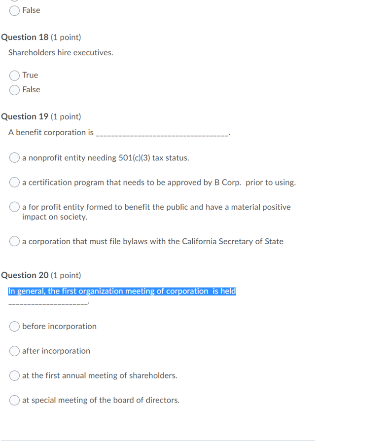 Need help with these problems Question 1 (1