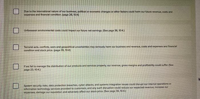 Required information Module 2 - Client Assignment