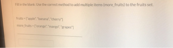 Fill in the blank: Use the remove method to