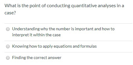 Analyzing a case is a linear process where the