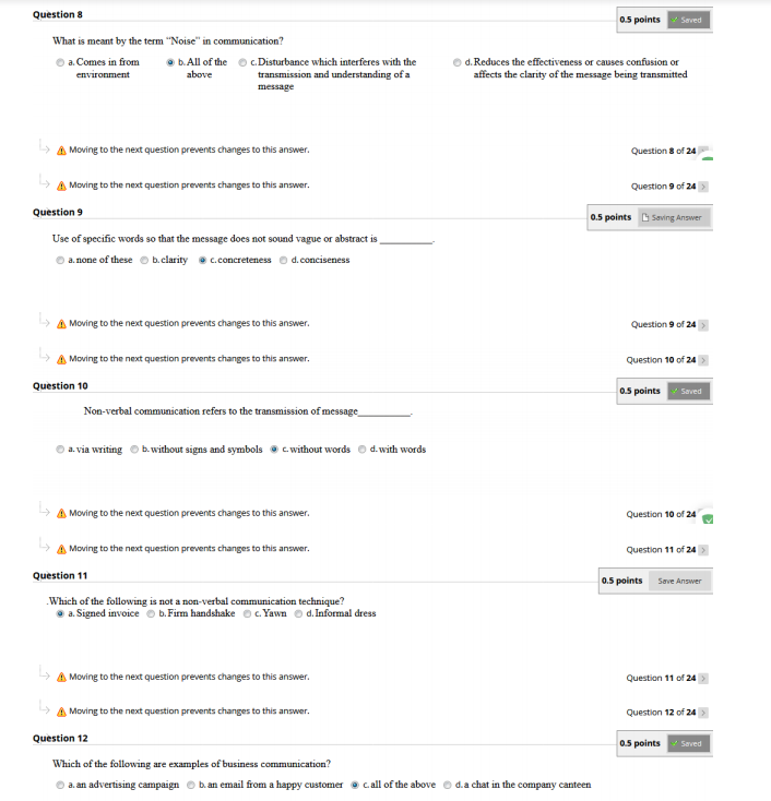 KINDLY ANSWER ALL THE MCQS BECAUSE I ONLY HAVE