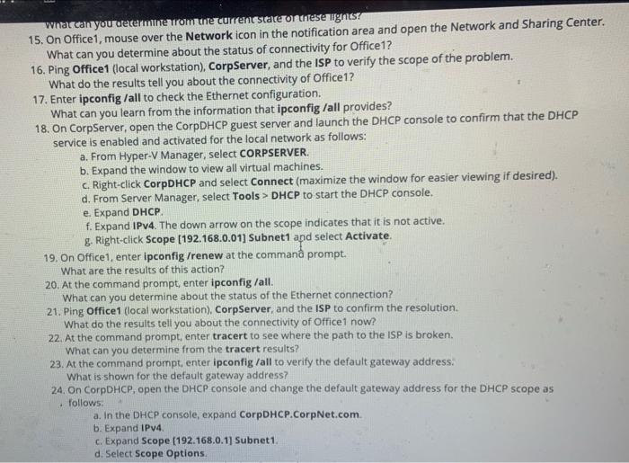 labism 5.8.5 Create a decision table based on the