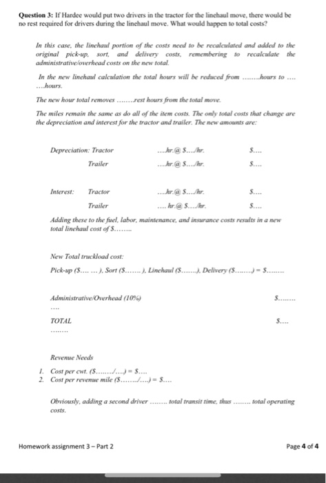 SCM 3300 Transportation and Logistics Management