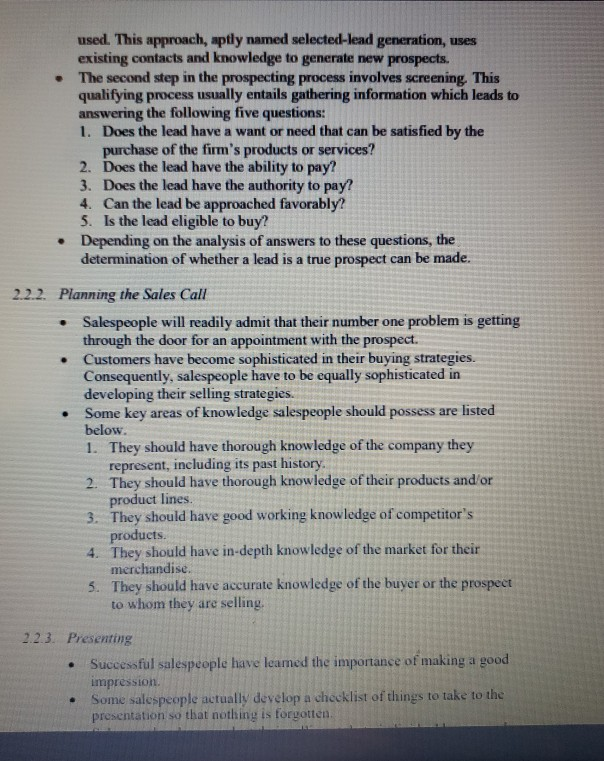 using the information from attached pages to