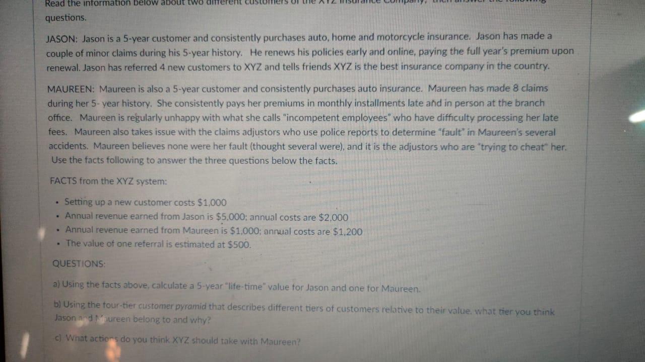 Read the information below about two deren