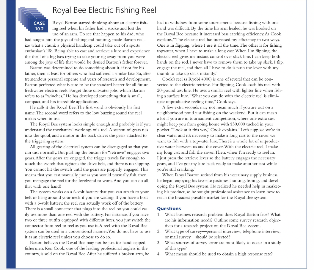 Identify the population that should be surveyed