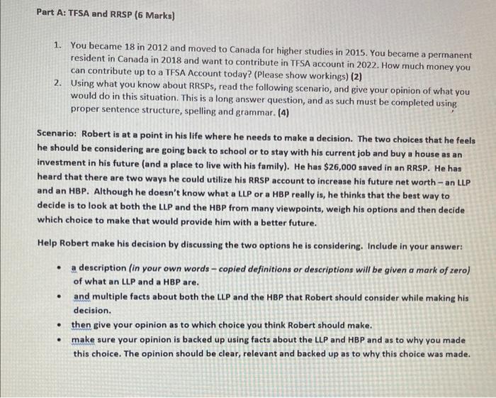 1. You became 18 in 2012 and moved to Canada for