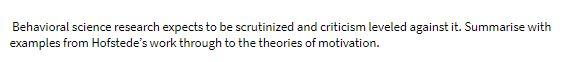 Behavioral science research expects to be
