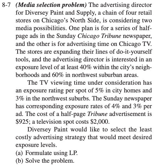 Please show step-by-step using Excel Solver.