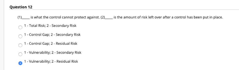 the answers i picked are wrong, please assist.