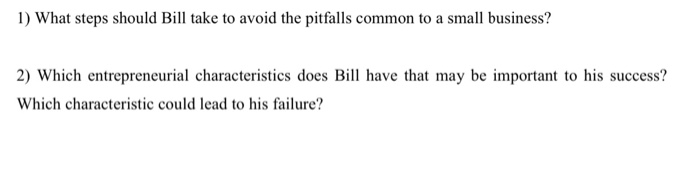 Mini Case 1-1: Hudson's Dilemma Bill Hudson was a