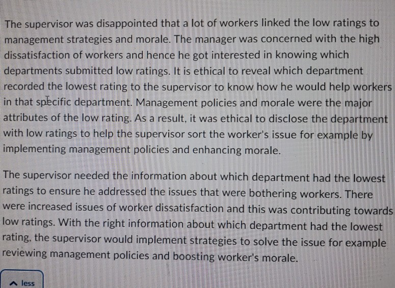 need help with response to this discussion The