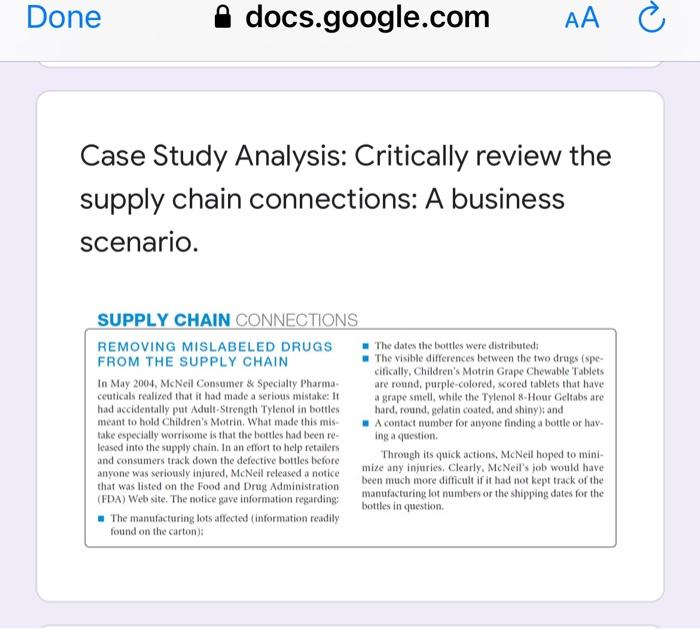 please answer it ASAP Case Study Analysis: