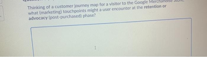 Thinking of a customer journey map for a visitor